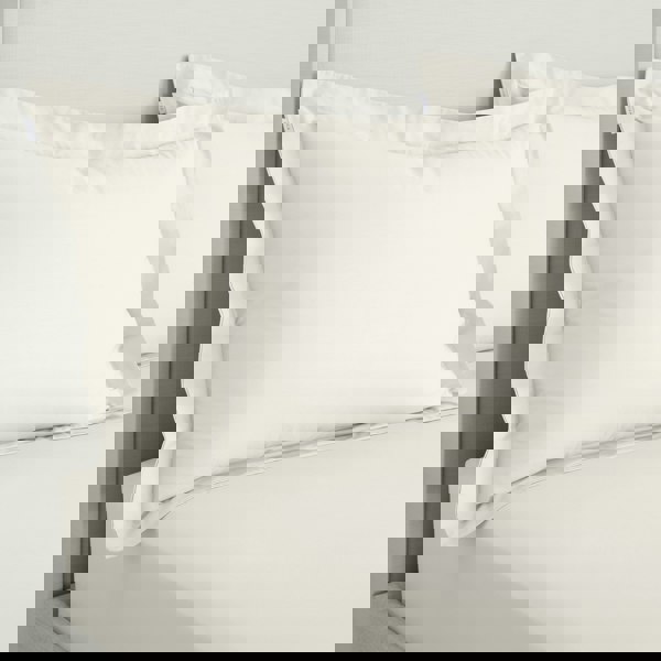 Bianca 200 Thread Count Cotton Percale Oxford Pillowcase Pair