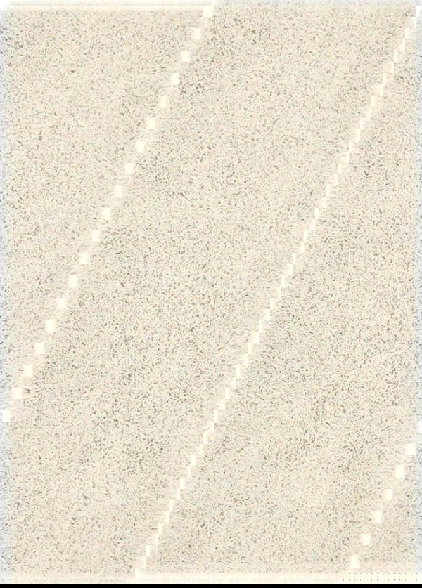 Chicago Cream Shaggy Rug | Contemporary Comfort | The Rugs