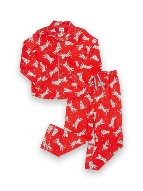 Kite Kids Organic Snow Leopard Pyjamas