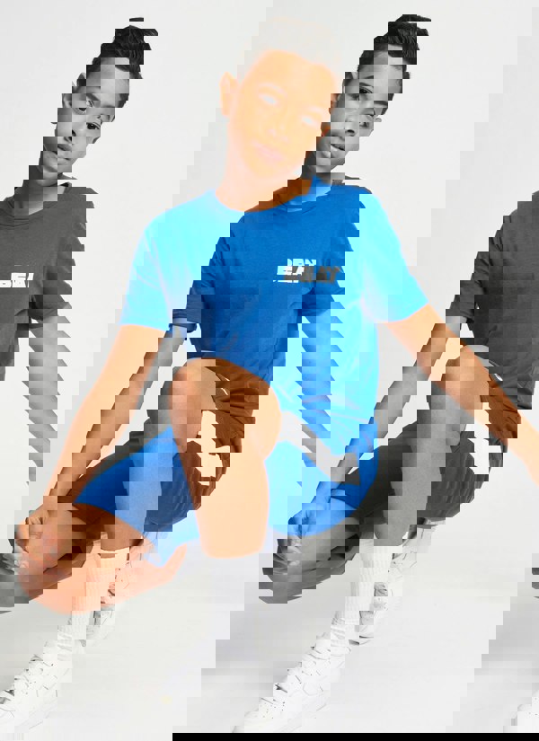 Beat Boyz Club Orbit Shorts - Cobalt/White