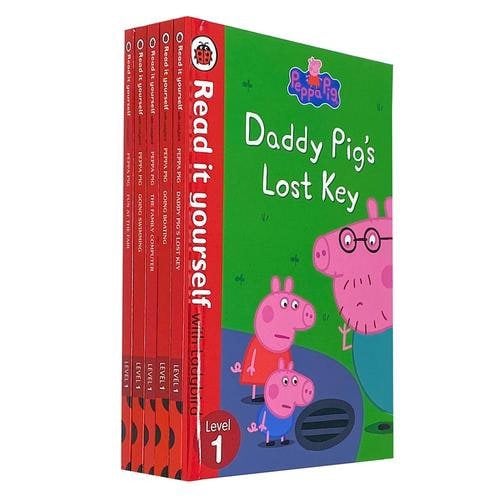 Read It Yourself with Peppa Pig 5 Books Children Collection Set for Level 1