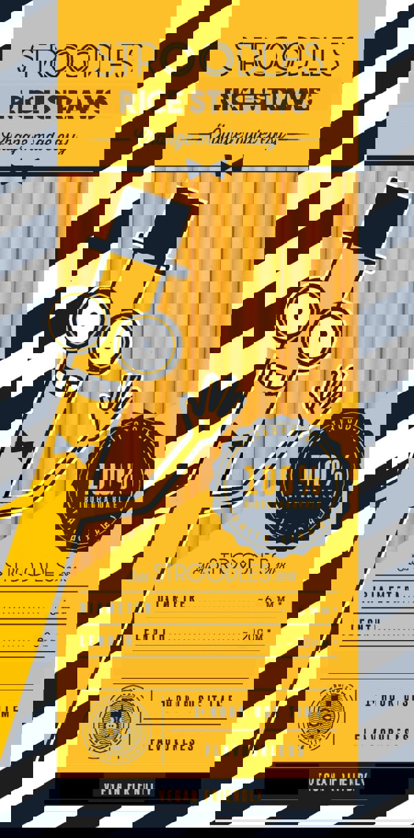 Stroodles 40 Rice Pasta Straws