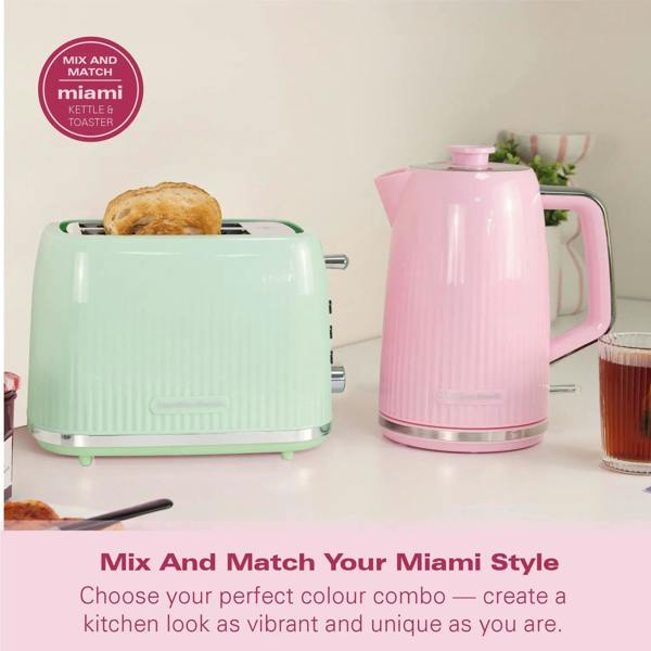 Hamilton Beach Miami 2 Slice Toaster Mojito Mint