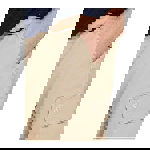 Raging Bull Mens Classic Cargo Shorts - Tan - 