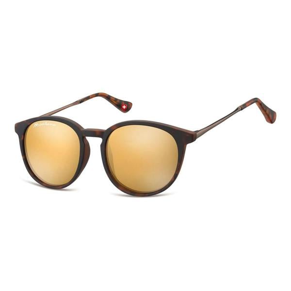 Montana Sunglasses CS71 D Tortoise Gold Revo Mirror