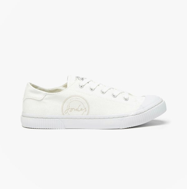 Joules COAST PUMP Womens Trainers White