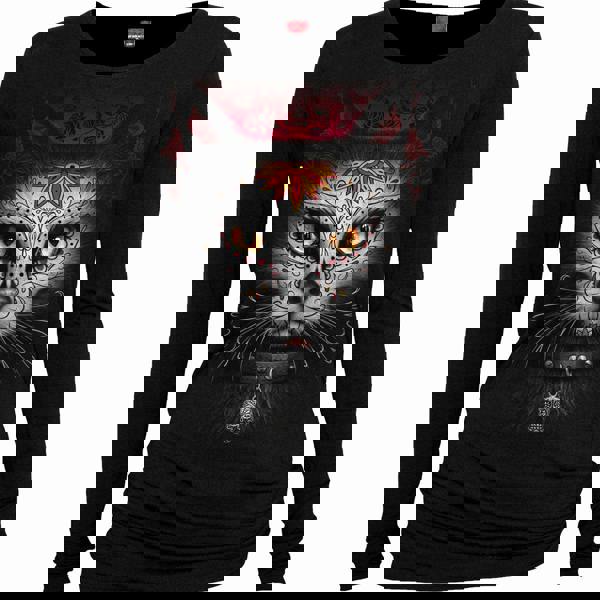 CATRINA - Baggy Top Black