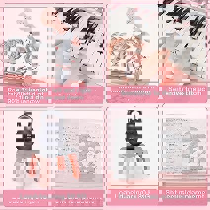 deAO Toys Piano Toy 25 Keys Music Toy Instruments with Microphone Piano Keyboard Toy for Kids Kids Piano Toys