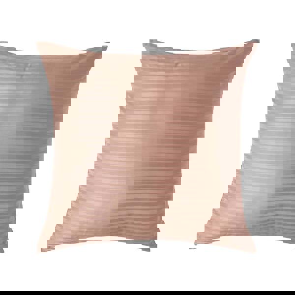 HOMESCAPES Silky 330 TC Egyptian Cotton Satin Stripe Pillowcase, European Size