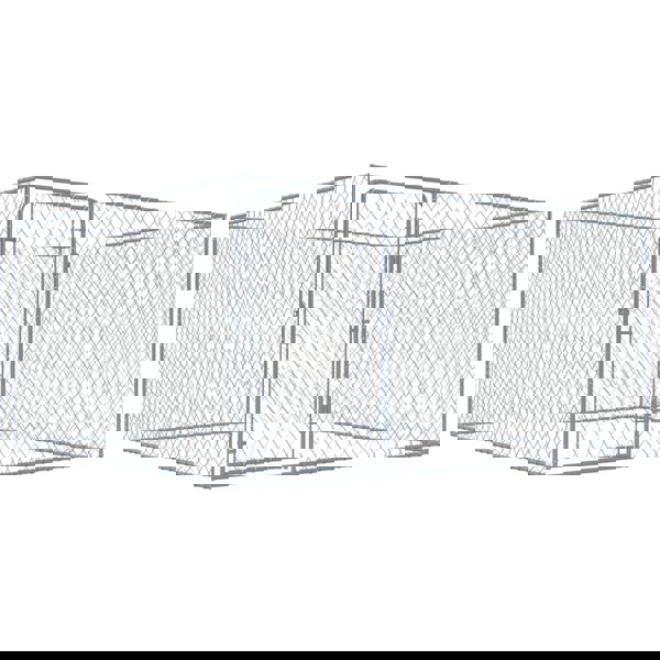 Berkfield Outdoor Dog Kennel Galvanised Steel 2x2x1 m