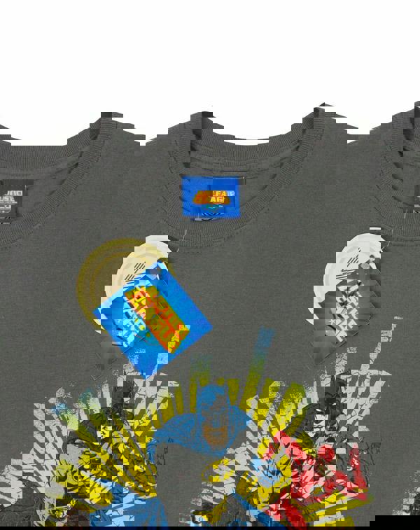 DC Comics Mens Grey Justice League Short Sleeved T-Shirt