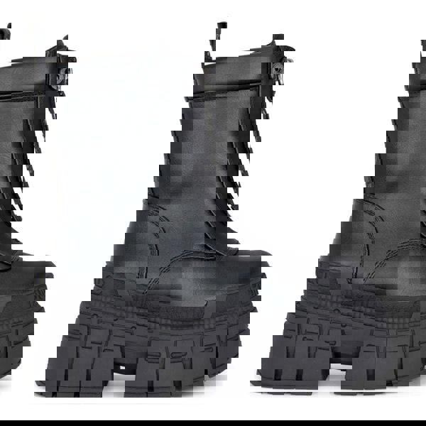 Buffalo GOSPHER ZIP BOOT - Women’s Black Front-Zip Ankle Boots