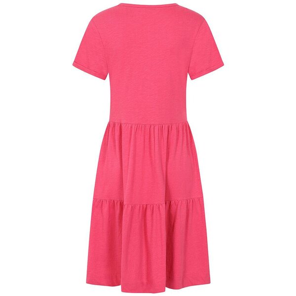 Lazy Jacks LJ524 - Ladies Tiered Dress - Cherry