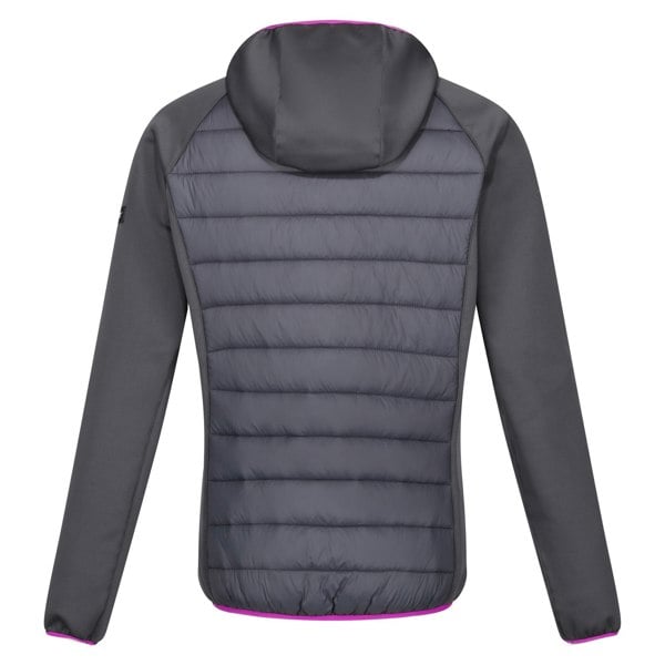 Regatta Women's Andreson VIII Hybrid Jacket - Seal Grey/Pink Potion