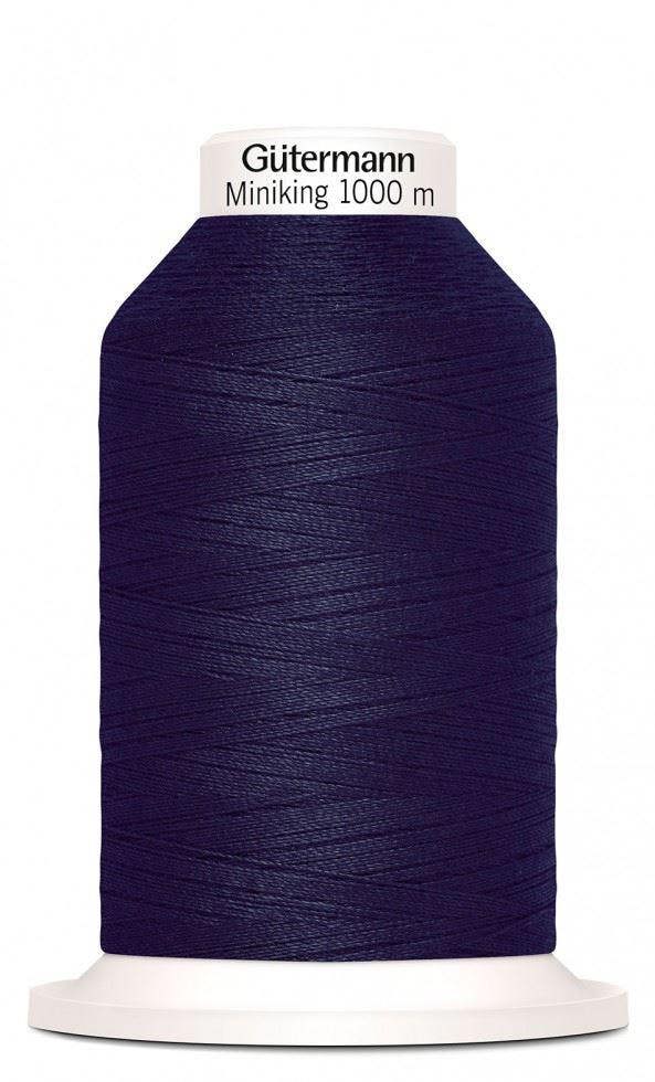 Gutermann Miniking Overlocker Thread 1000m Polyester Thread Suitable For Dressmaking