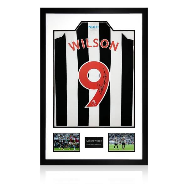 Callum Wilson Signed Newcastle United 22-23 Shirt Premium Frame