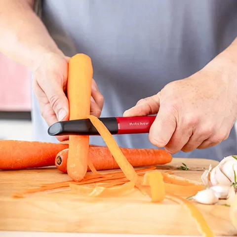KitchenAid Euro Peeler, Empire Red, 20cm