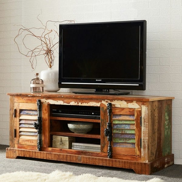 IH Design Dahila Reclaimed Boat TV Media Unit