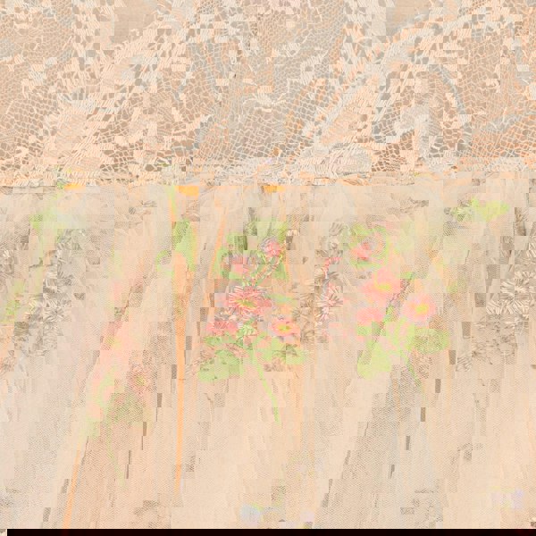 Close up of embroidery