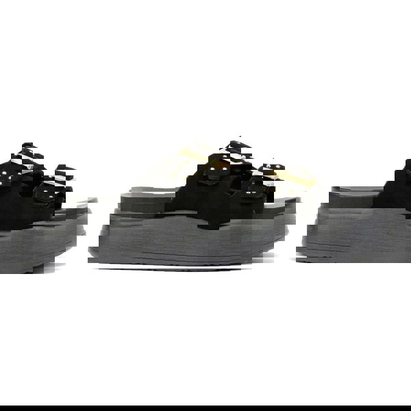 Desert Fleur Girasol Nubuck Women's Black Sandals