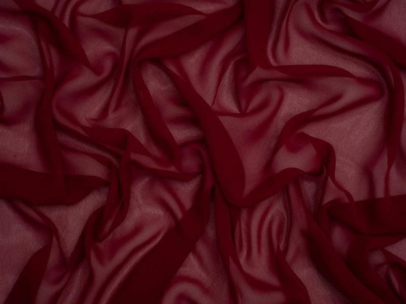 Minerva Core Range Minerva Light Sheer Chiffon Fabric - Plain Design Dressmaking Fabric, 110 cm / 44" Wide - per metre
