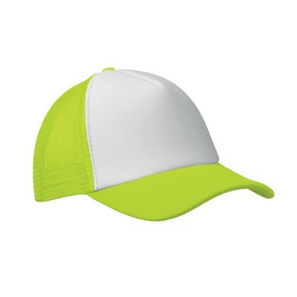 MidOcean Bubble Trucker Cap - White/Neon Yellow - 