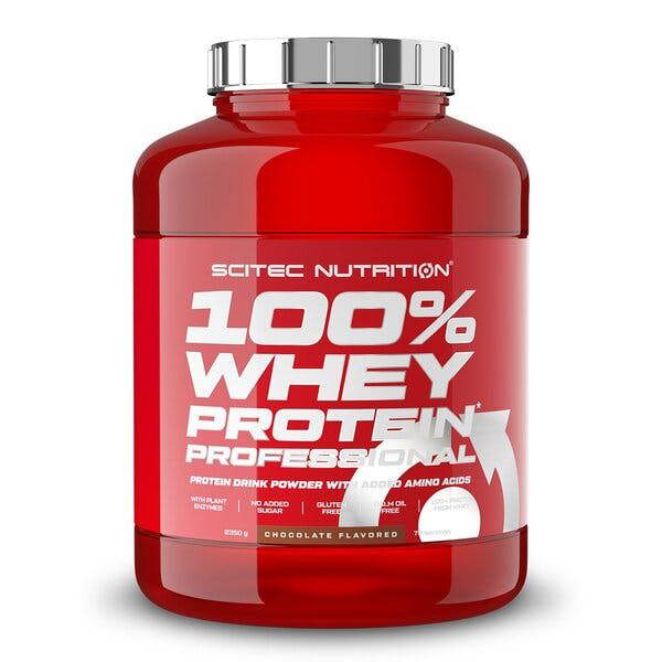 SciTec 100% Whey Protein Professional, Strawberry White Chocolate - 2350g