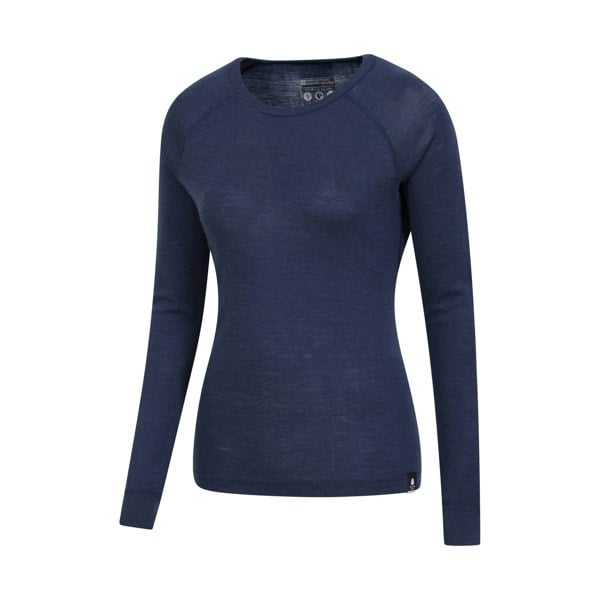 Mountain Warehouse Womens Merino II Thermal Top - Navy