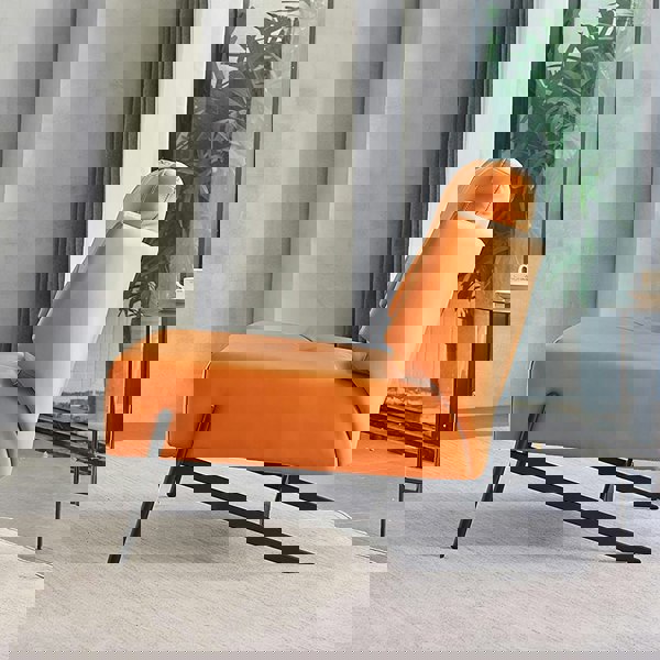 Karpov Tige Accent Leather Chair, Armchair, More Colours-Weilai Concept-Weilai Concept