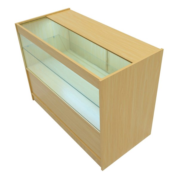 Monstershop Europa LED Shop Counter Set B1500, C1500, TB60 & LM60 - Maple