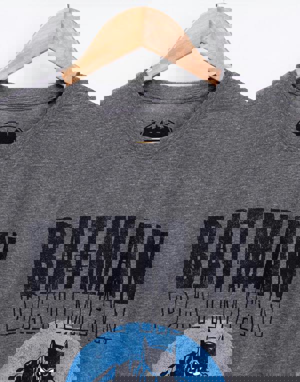 DC Comics Mens Grey Batman Short Sleeved T-Shirt