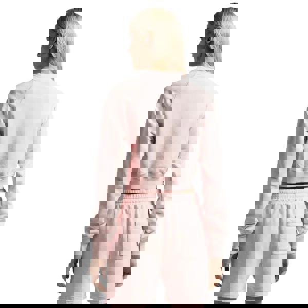 Casablanca Printed Cropped Equipment Sport Pink Sweatshirts