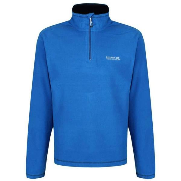 Regatta Great Outdoors Mens Thompson Half Zip Fleece Top - Oxford Blue - 