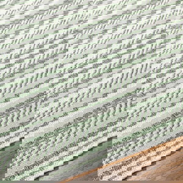 Livabliss Eagean-Global Green Ivory Off-White In- & Outdoor Rug