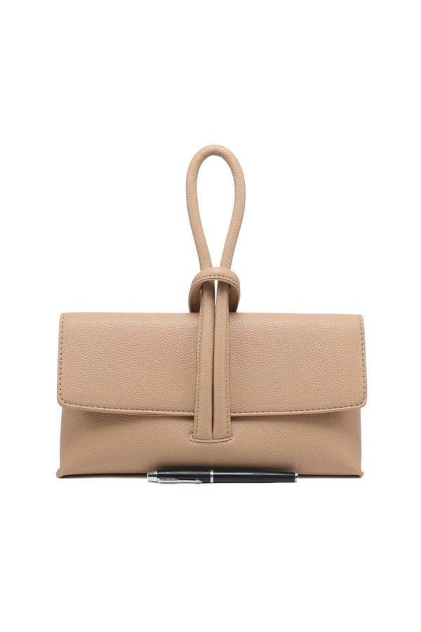 Pluspup Sleek Hand Purse with Magnetic Flap and Double Interior Pockets