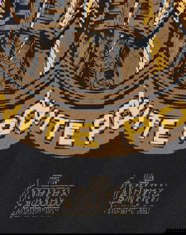 Marvel Mens Black Thanos Short Sleeved T-Shirt