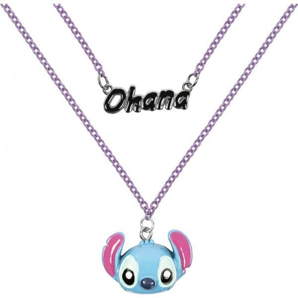 Disney Stitch Necklace NH00922RL-16-PH