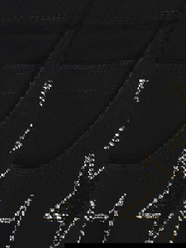 Philipp Plein Kids Philipp Plein Girls Diamante Cat Woman Jeans