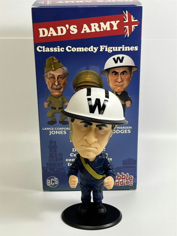 BCS Chief Warden Hodges Dads Army Bobble Buddies 7 Inch Figurine BCS BCDA0010