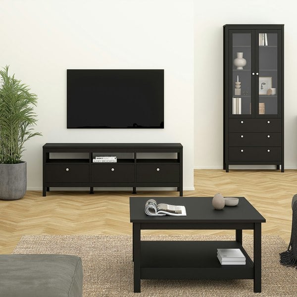 Furniture To Go Madrid Coffee Table in Matt Black