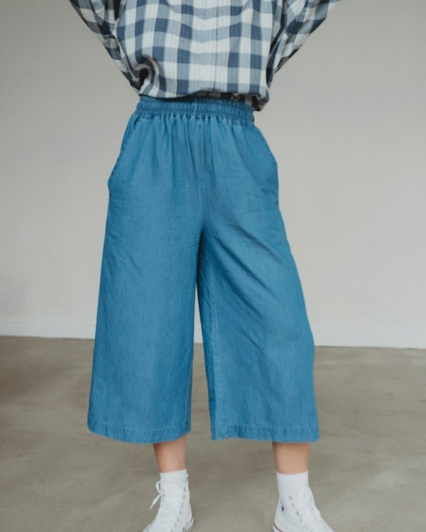 Organic cotton Judy Blue Crop Trousers - Image 3
