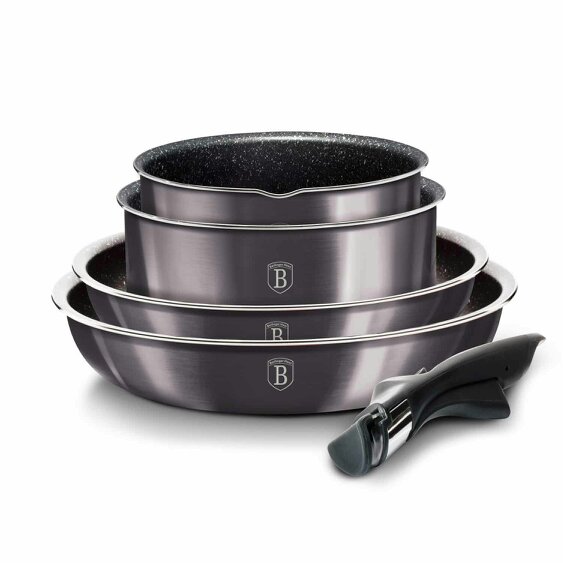 Berlinger Haus 9-Piece Cookware Set | Carbon Pro Edition
