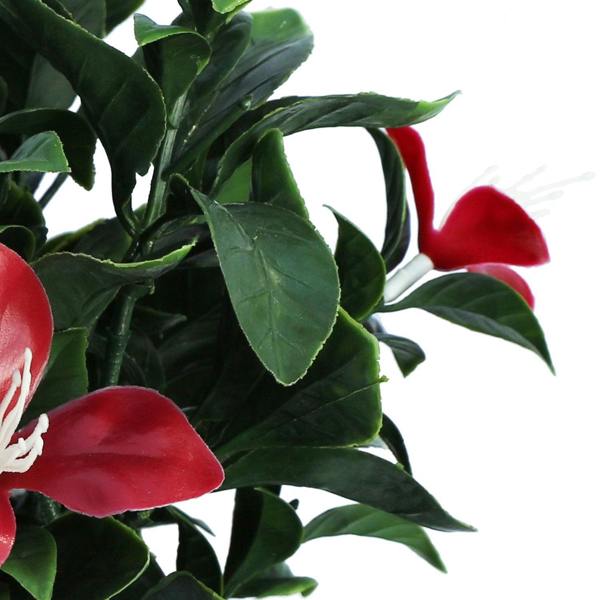 Artificial Red Flower Branch 26cm