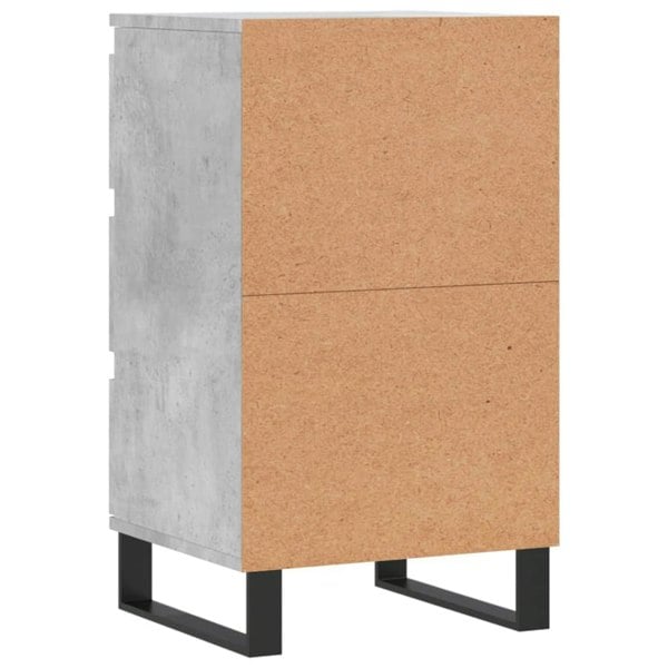 Berkfield Sideboard Concrete Grey 40x35x70 cm Engineered Wood