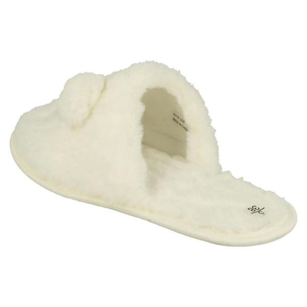 Spot On Ladies Spot On Mouse Detailed Mule Slippers X2116
