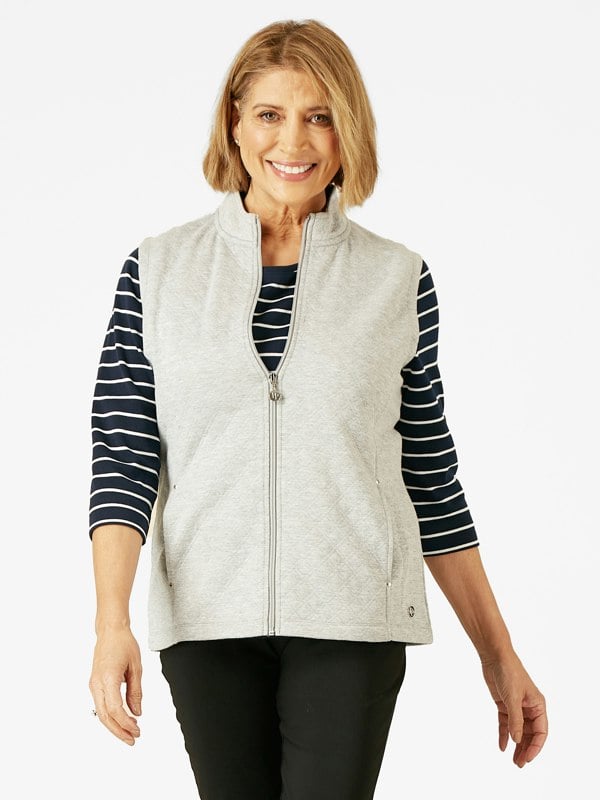 PennyPlain Gilet - Silver