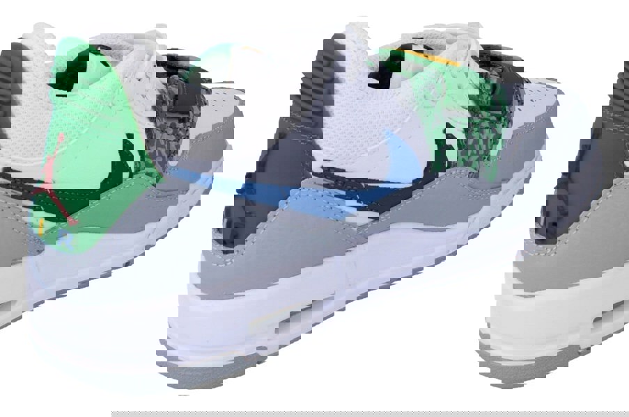 Nike Air Jordan Legacy 312 Low GS Trainers Cd0954  140 - White Industrial Blue 140 - Photo 2