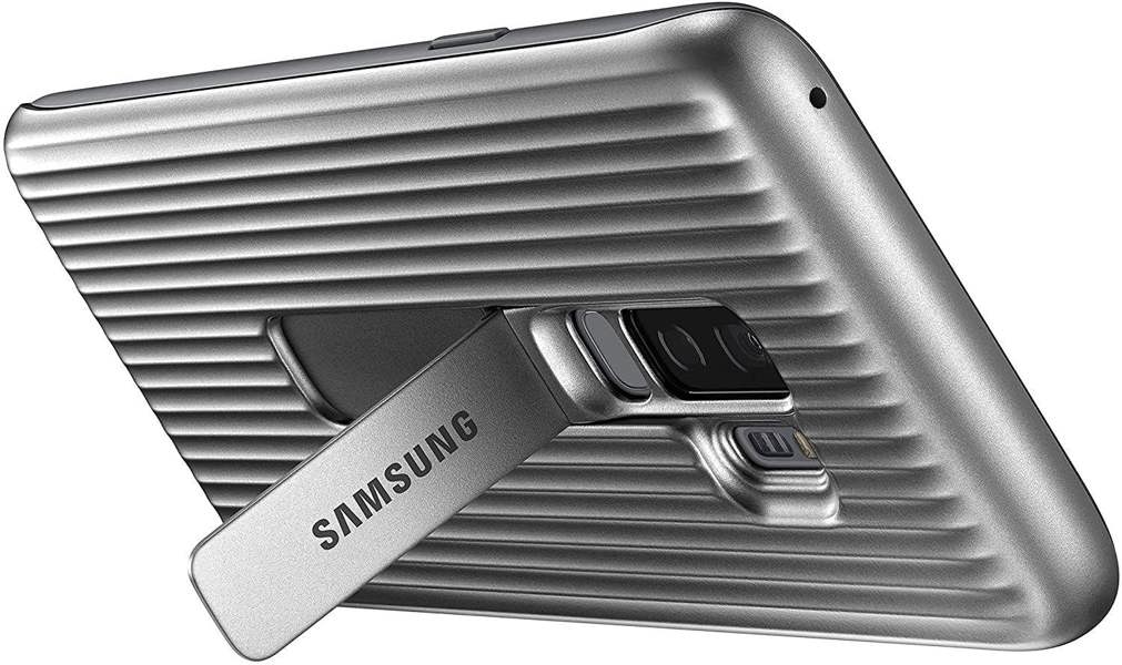 Samsung Galaxy S9 Plus Standing Cover Silver - EF-RG965CSEGWW