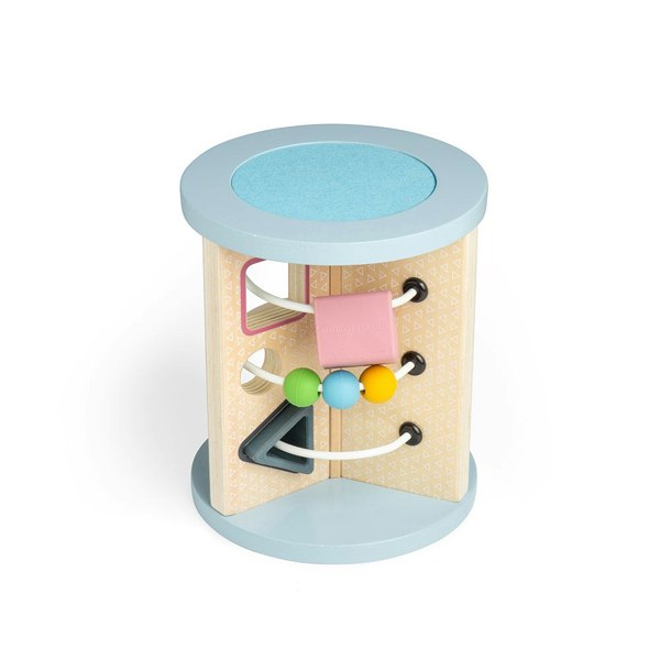 Bigjigs Toys Rolling Sensory Sorter Toy - Made From Wood And Silicone