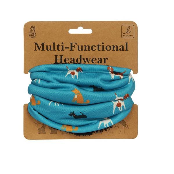 Bartleby Funky Neck  Warmer Doggy Diva design a perfect gift for dog lovers who love to walk their dog in the cold